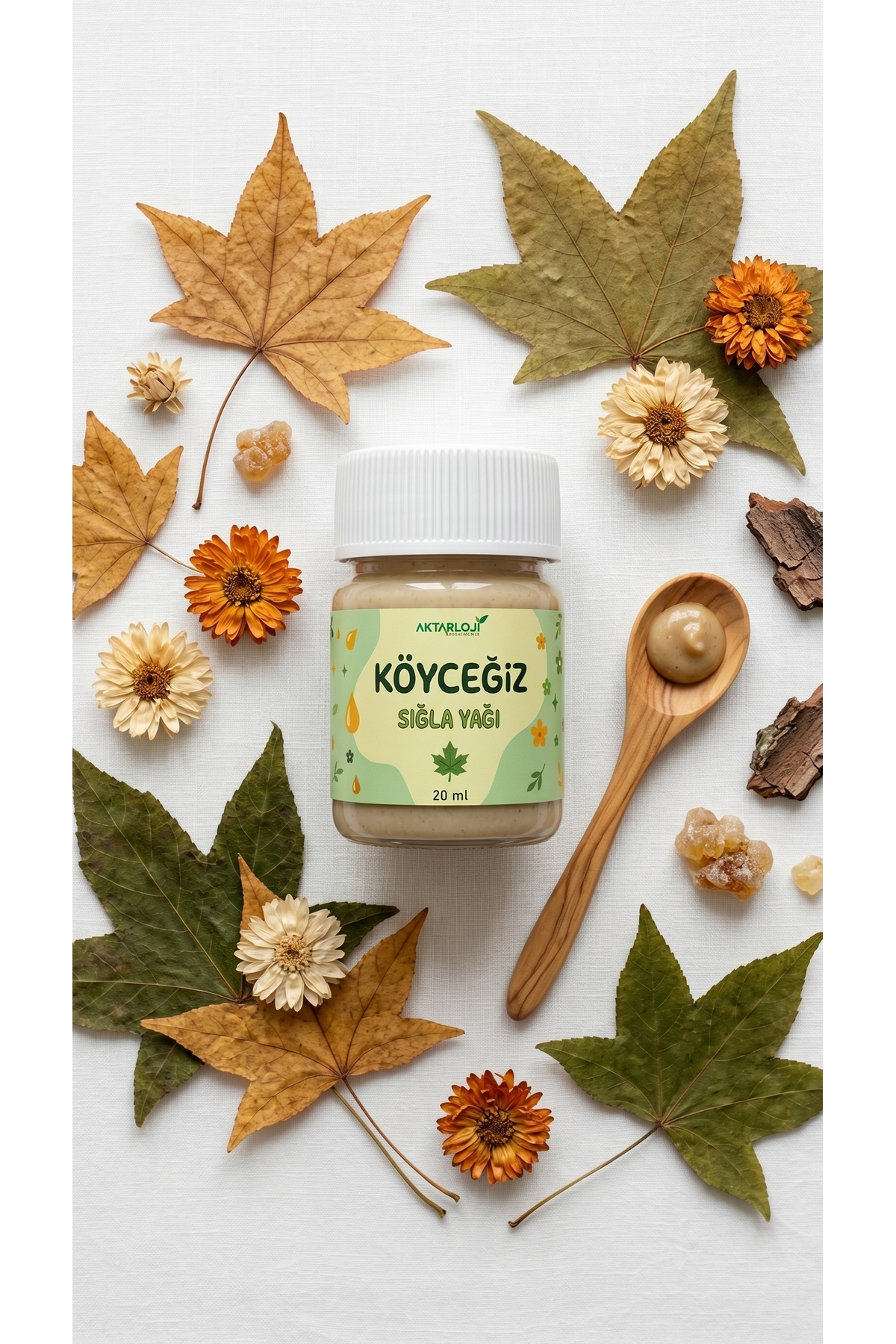 20 ml Köyceğiz Sığla Yağı / Yenilebilir / Saf ( Günlük Yağı ) Yoğun Kıvam - Katkısız & Doğal — A1-sıglayagı-20ml — تصویر 8 از 8