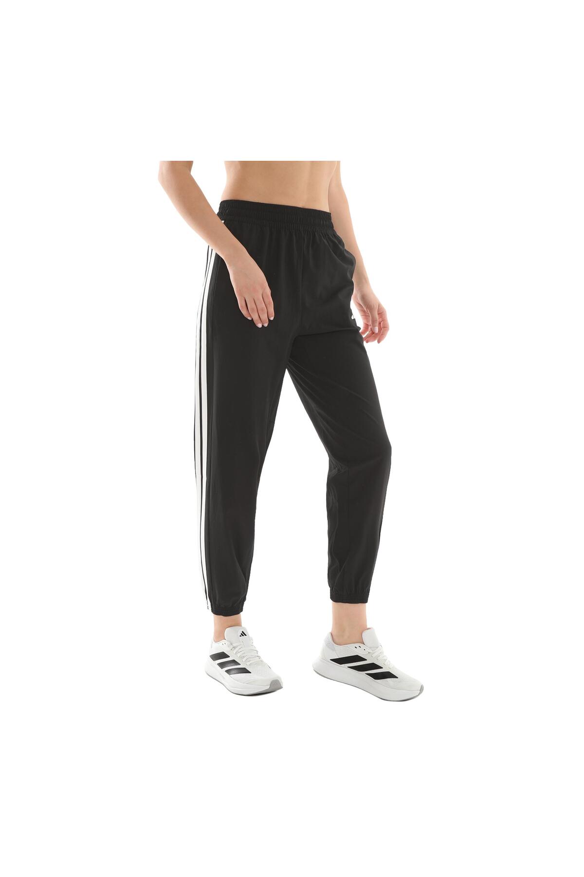  チームフィットジャージ XSサイズ adidas JI8313-K We 3S Woven Pt Kadın Eşofman Altı Siyah - Fiyatı