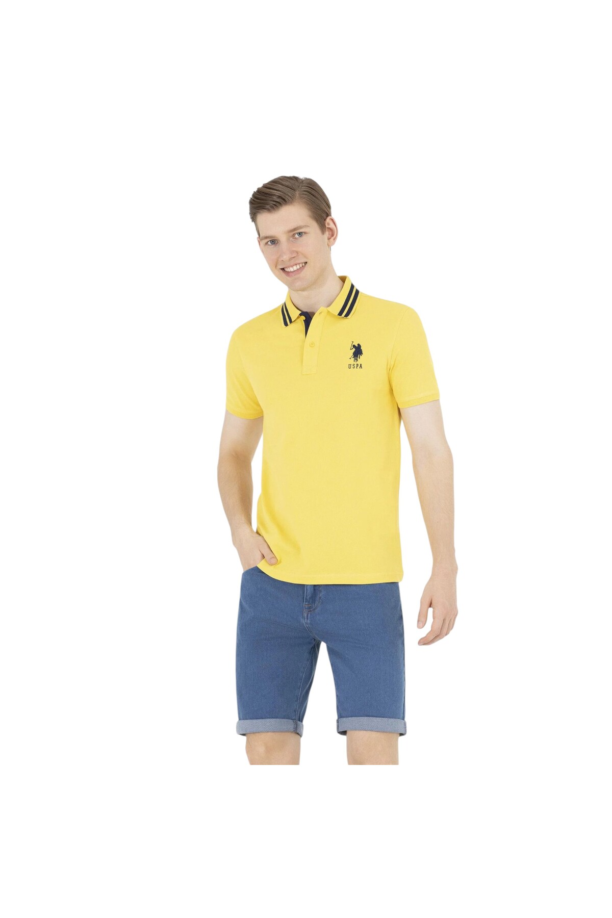 پولوشرت مردانه یقه پلو | یو اس پولو U.S. Polo Assn. 1792252 TR - تصویر 6