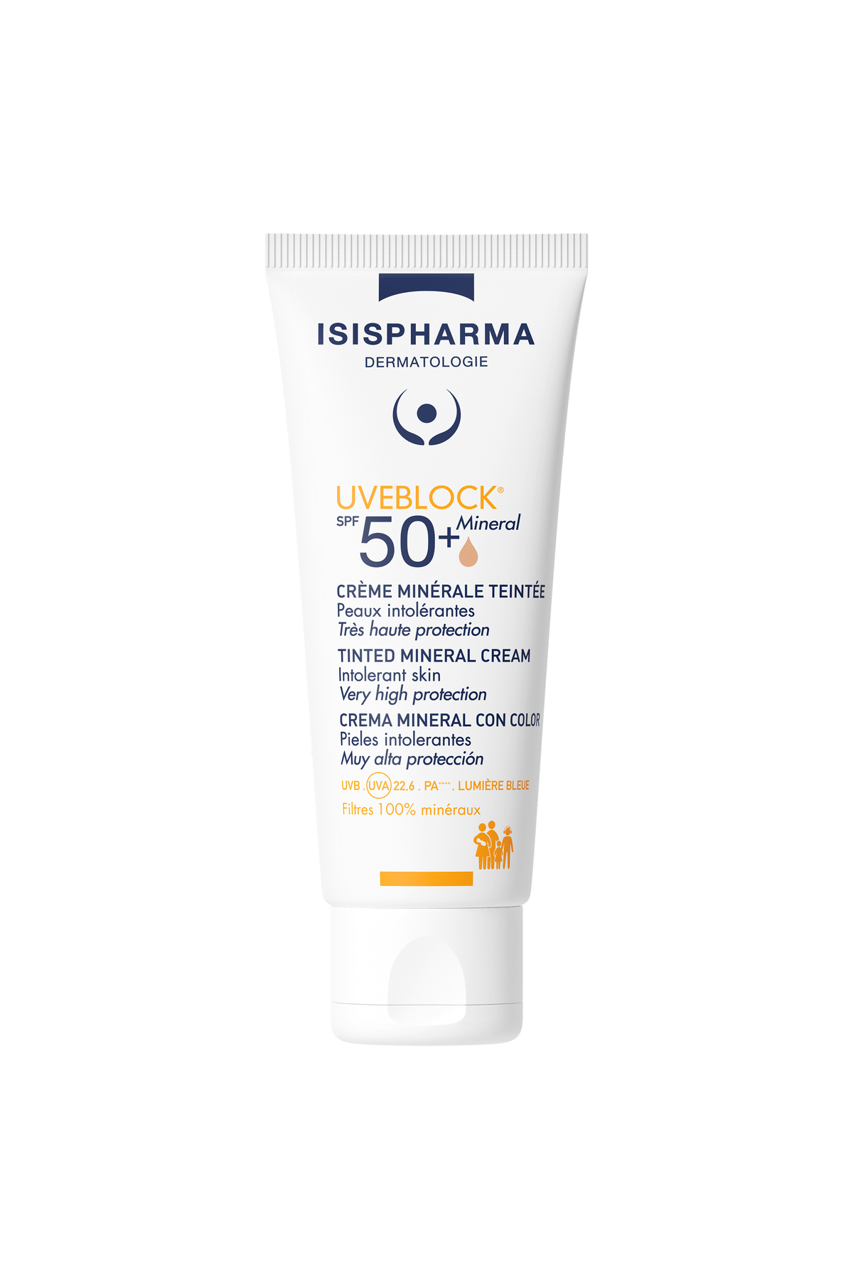 ISISPHARMA Isis Pharma Uveblock Mineral Renkli Güneş Koruyucu SPF50+ 40ml