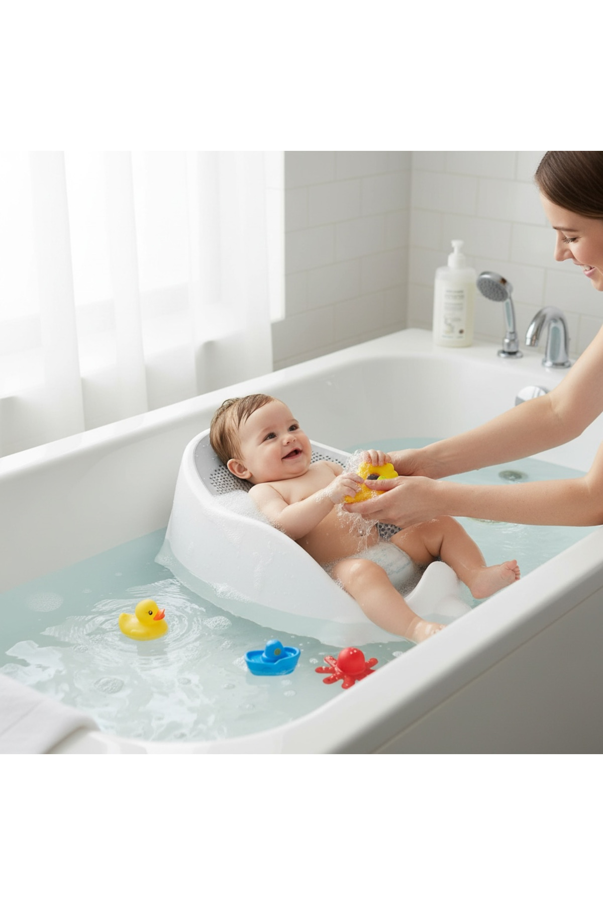 Ahir Ticaret Bee Home Soft Baby Washing Bathtub AK-312