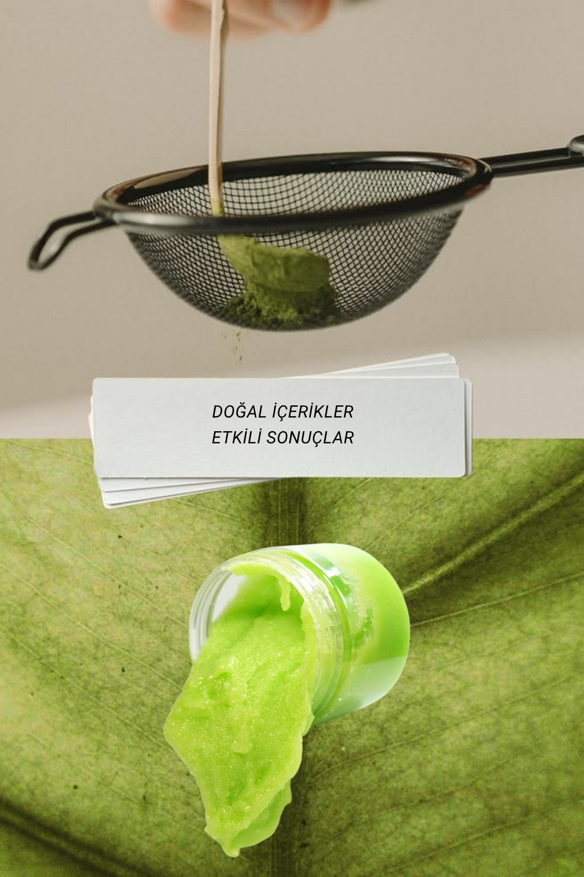 Matcha Spirulina Body Scrub | Vücut Ovması Jel Peeling — MSJAR — تصویر 3 از 9