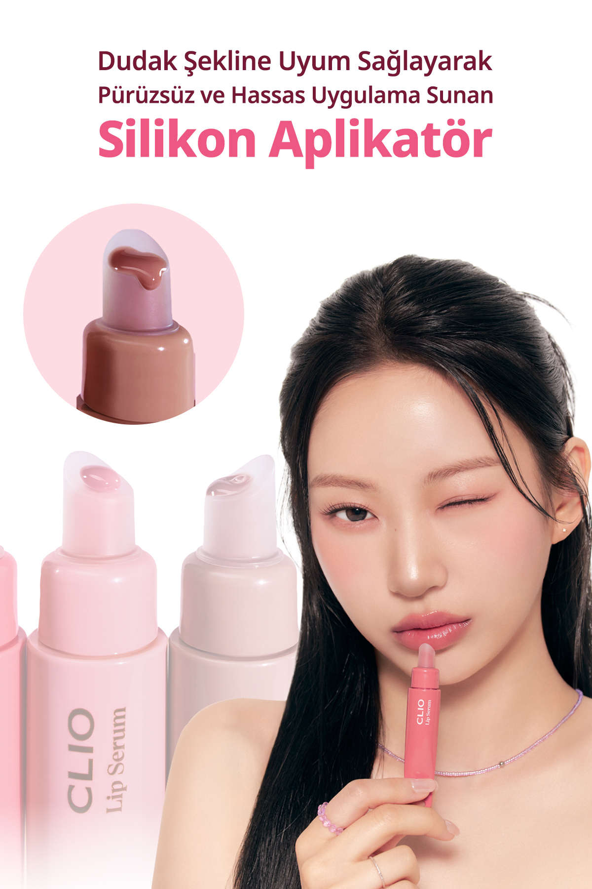 سرم لب گلیز شماره 03 مدل Peach Sque - یک سرم لب حجیم کننده، روشن کننده، مغذی و رنگ دهنده. — تصویر 8 از 9