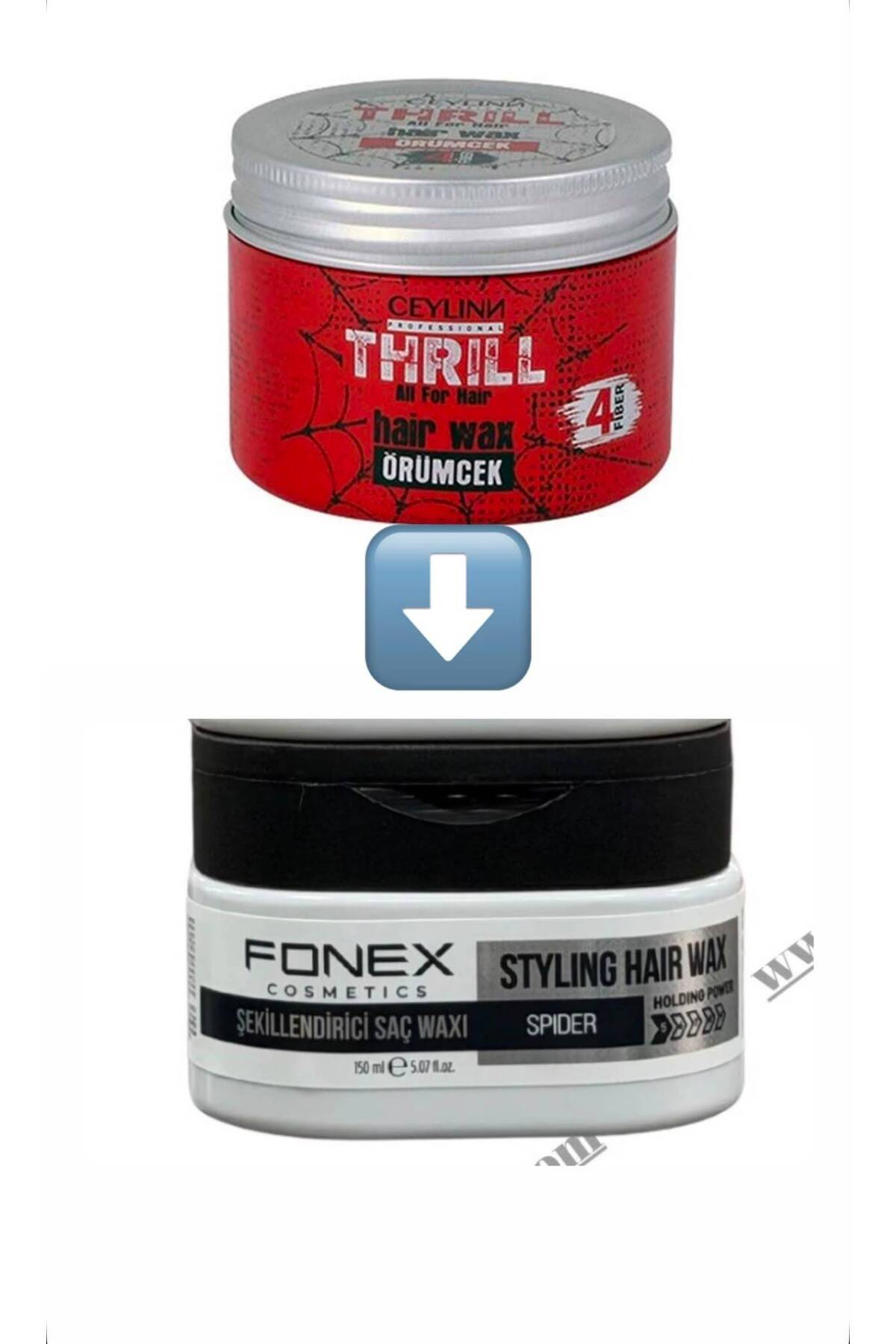 Ceylin Thrill Fiber Örümcek Wax 150 Ml — cylnn29 — تصویر 2 از 3