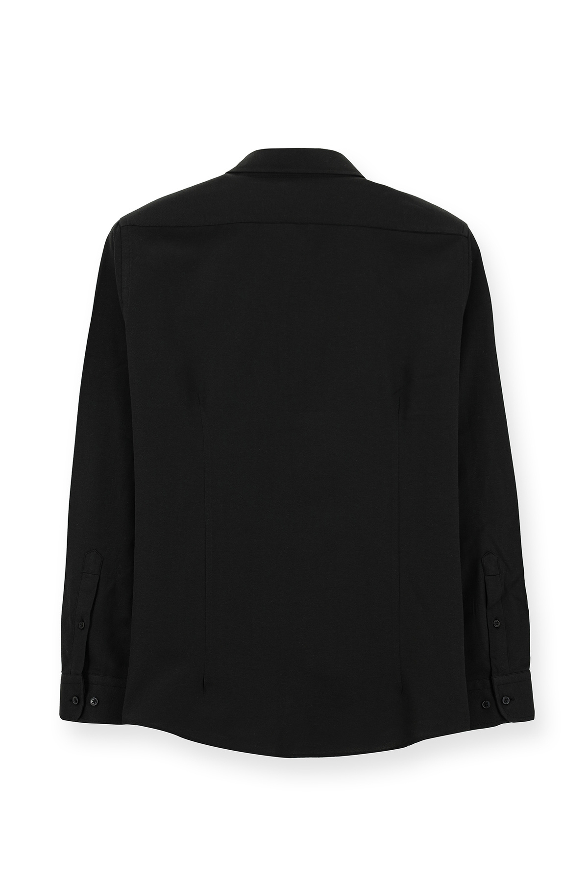 Kiğılı Uzun Kol Slim Fit Düğmeli Yaka Pamuklu Kolay Ütülenebilir 4 Mevsim Oxford Gömlek görsel 7