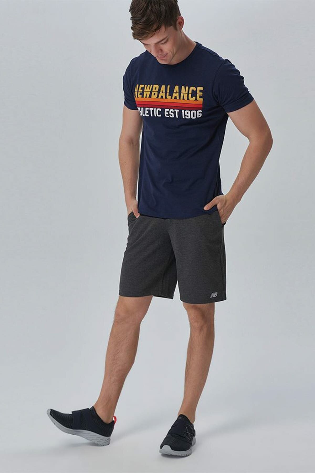 شلوارک ورزشی نیو بالانس شلوارک برمودا New Balance