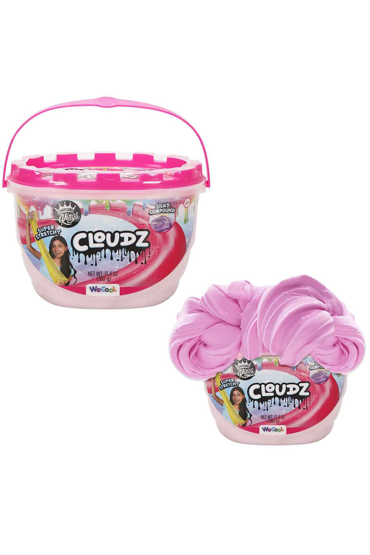 Early Summer & Blessing Collection スライム Feyza Oyuncak Compound Kings Cloudz Pembe Slime 380 gr | Yumuşak