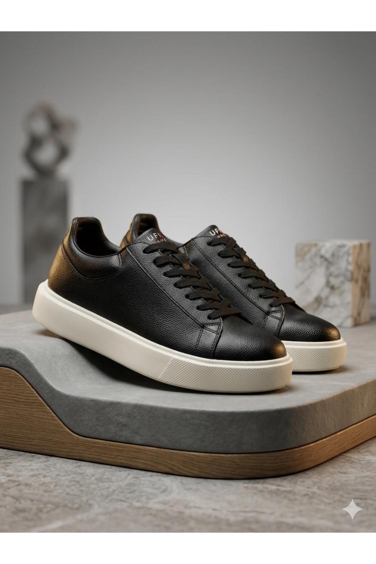 Lufian Ryan Erkek Siyah Beyaz Sneaker Ayakkabı - Fiyatı, Yorumları