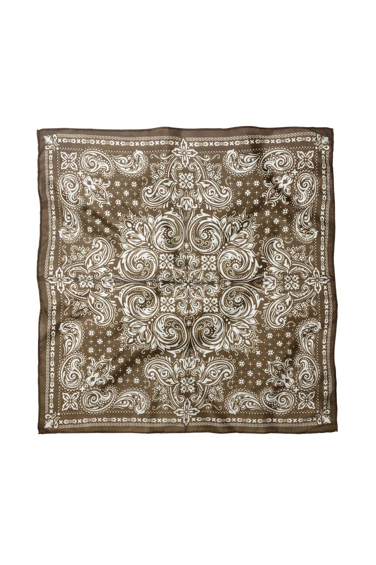 Cotton Polyester Ethnic Patterned Scarf / Bandana 60x60cm
