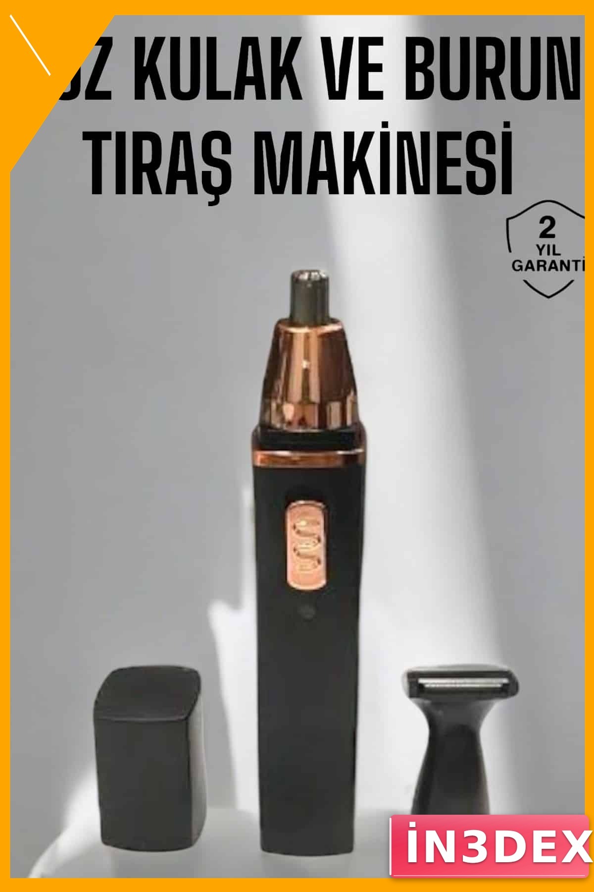 Şarjlı Mini Tıraş Makinesi Kulak Burun Yüz Temizleyici