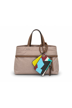 PaminBags Aksesuar İthal Cüzdan Charmlı Saten Şişme Çok Gözlü Çanta PMN0053