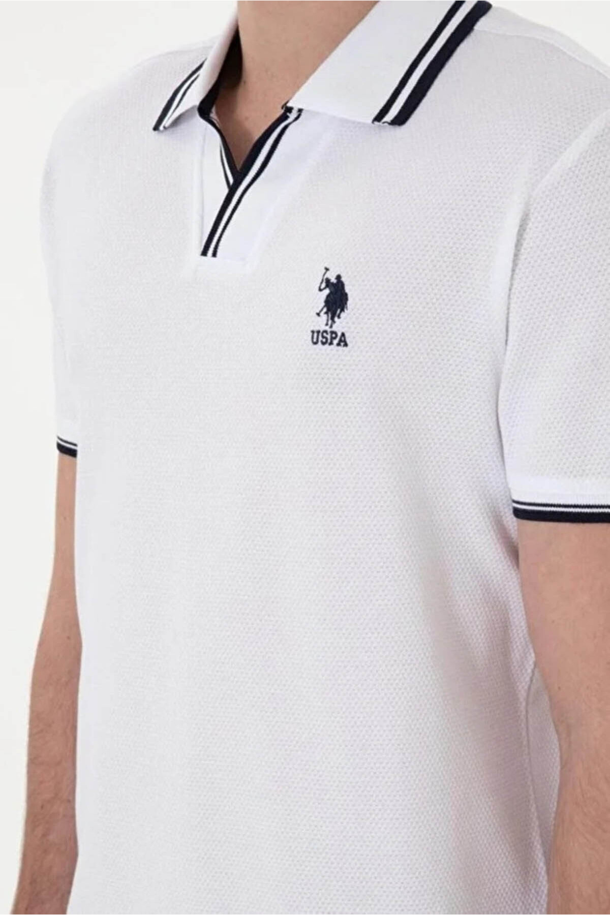 پولوشرت مردانه یقه پلو | یو اس پولو U.S. Polo Assn. 26Y129000066_129002 TR - تصویر 6
