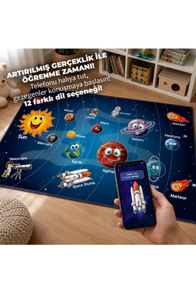 Tilda BSC. & Home Oyun Halısı 150×100 Cm Büyük Boy - Mobil Uygulama Ile Konuş...
