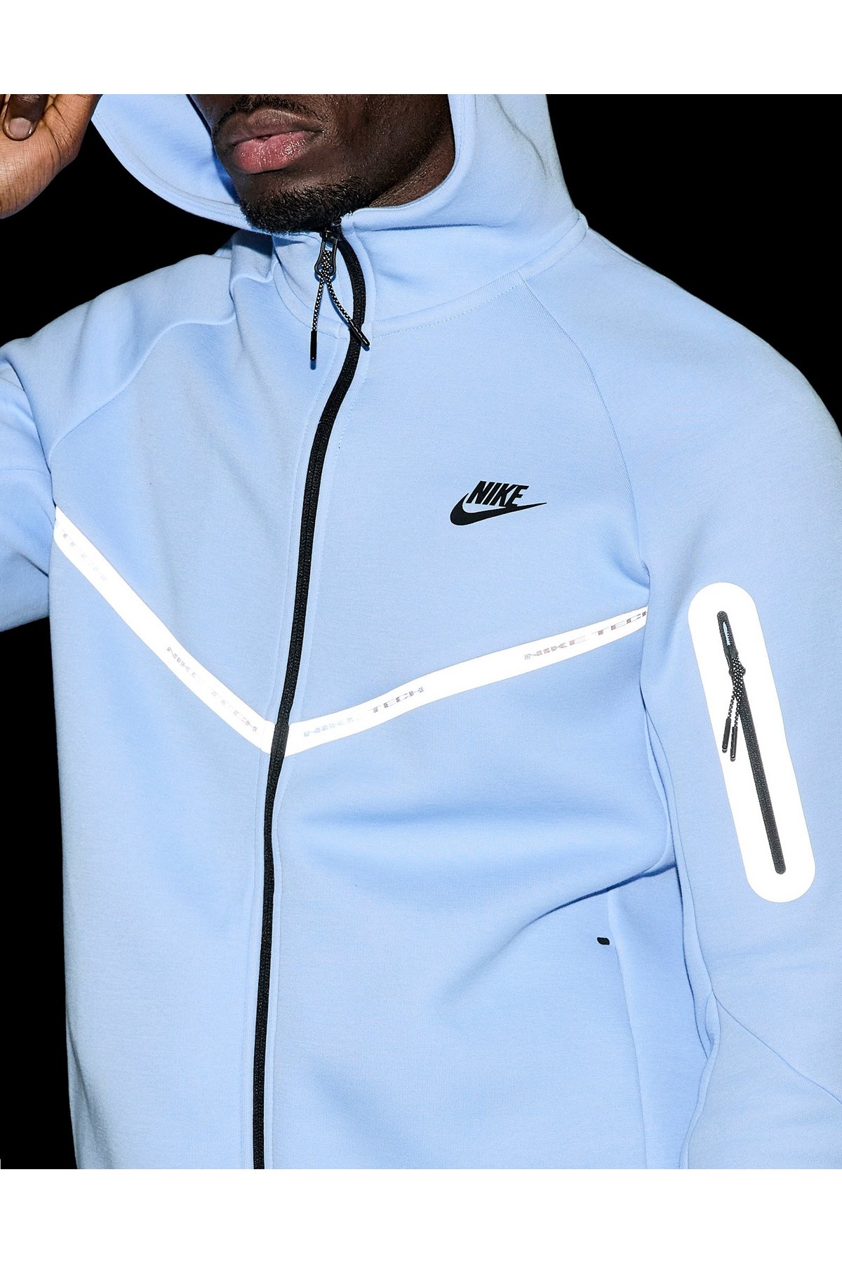 Nike Tech Fleece Windrunner FZ Jacket Reflect Erkek Sweatshirt