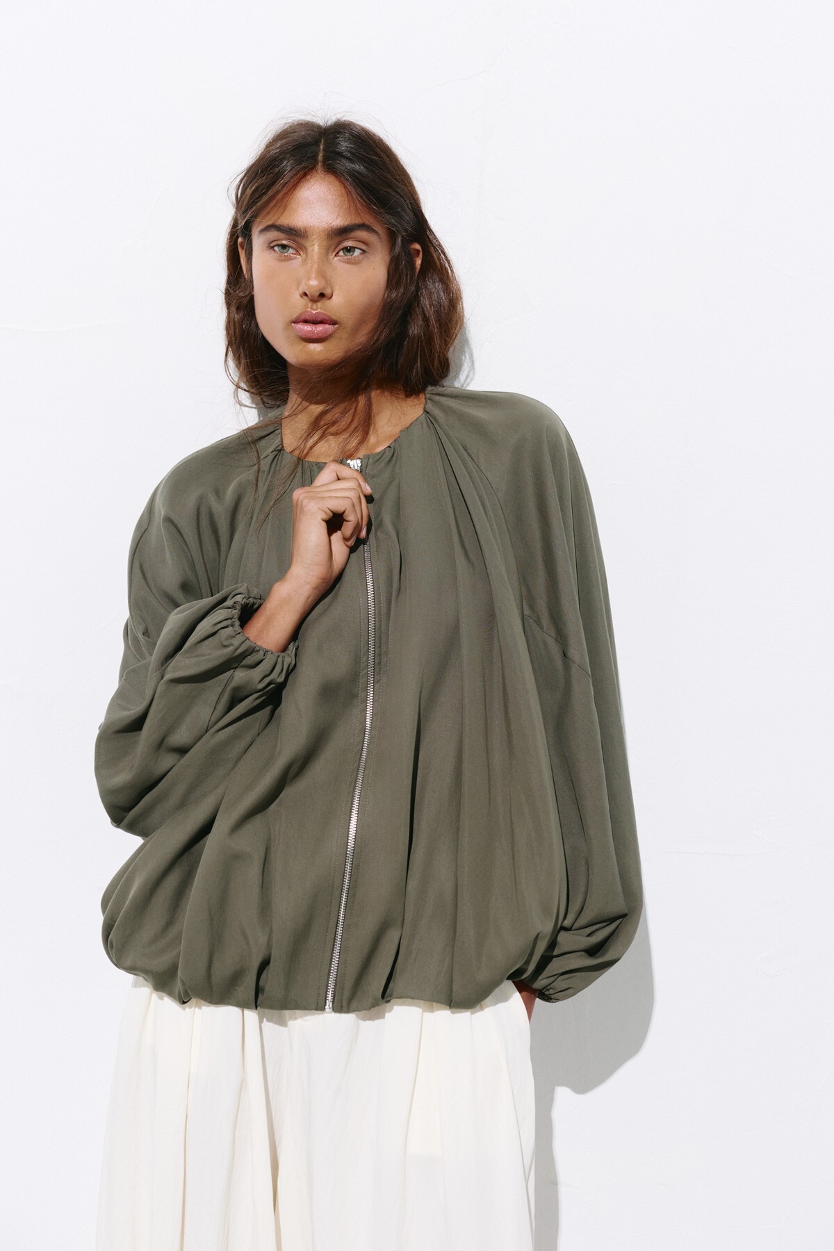 Pull & Bear Balon bomber ceket görsel 2