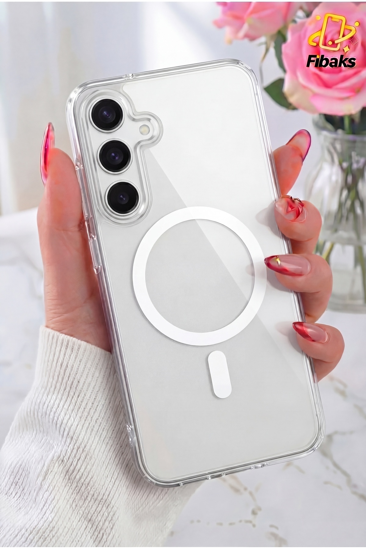 Galaxy A37 Case (Gelatin Inside and Outside) Hard Shock Absorber with Magsafe Wireless Charging Support