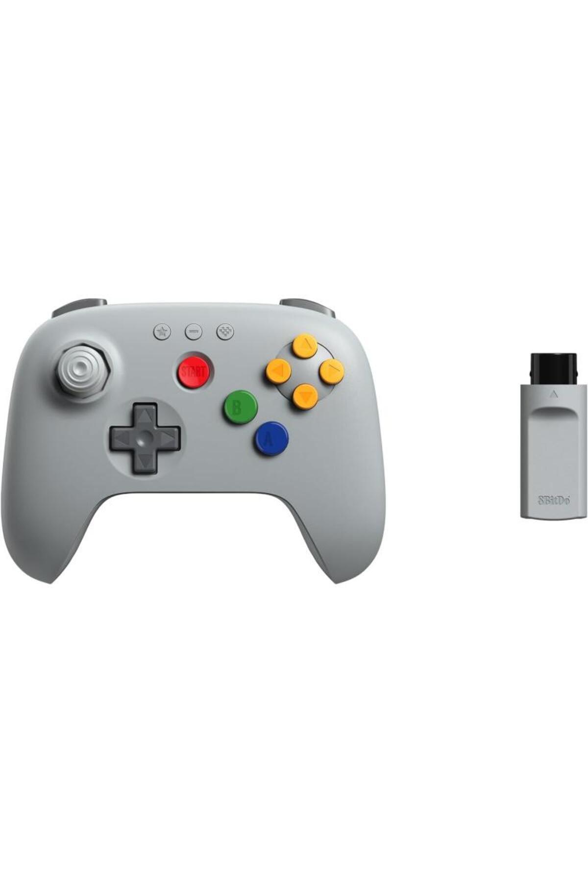 8Bitdo 64 2.4G Wireless Controller N64 konsol, Analog 3D, ve