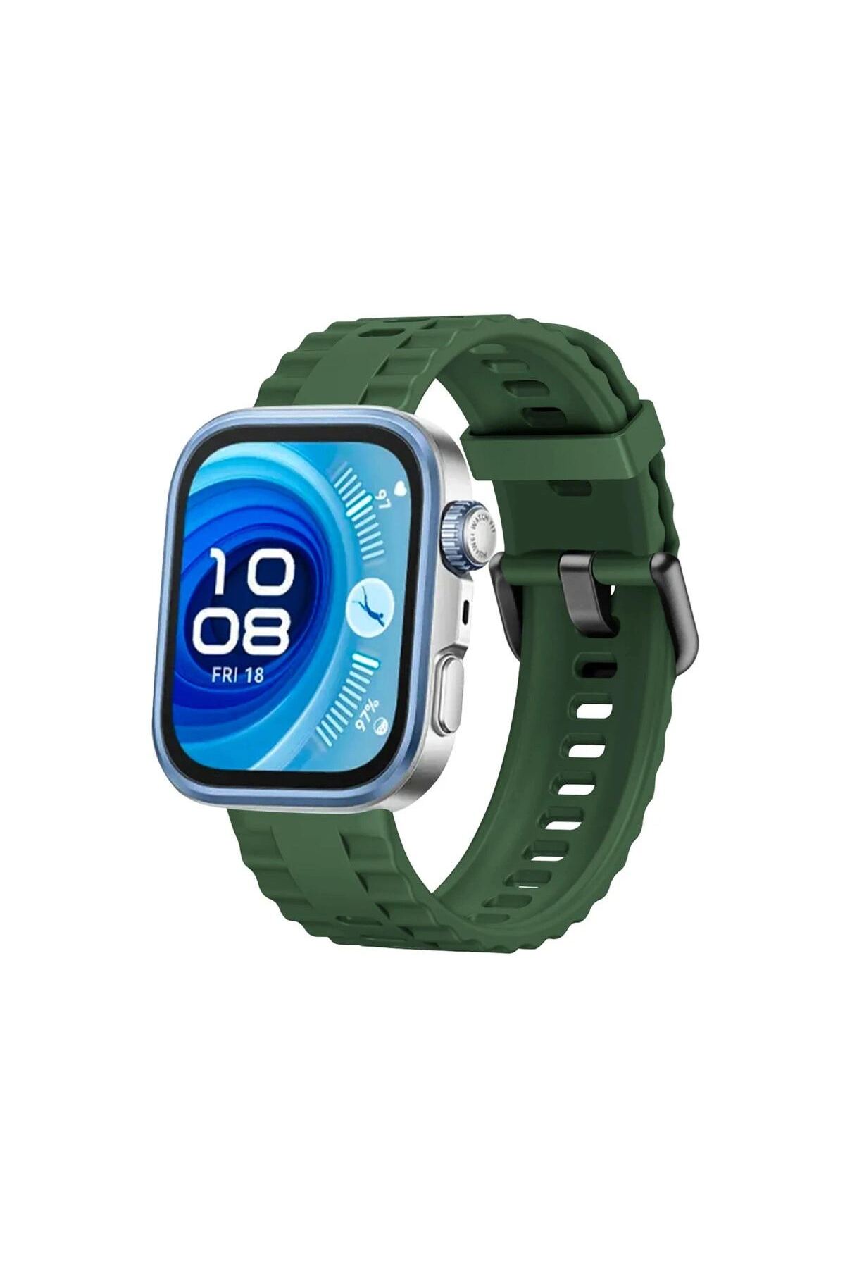 Huawei Watch Fit 3 Klasik Kordon (saat Değildir) - Koyu Yeşil