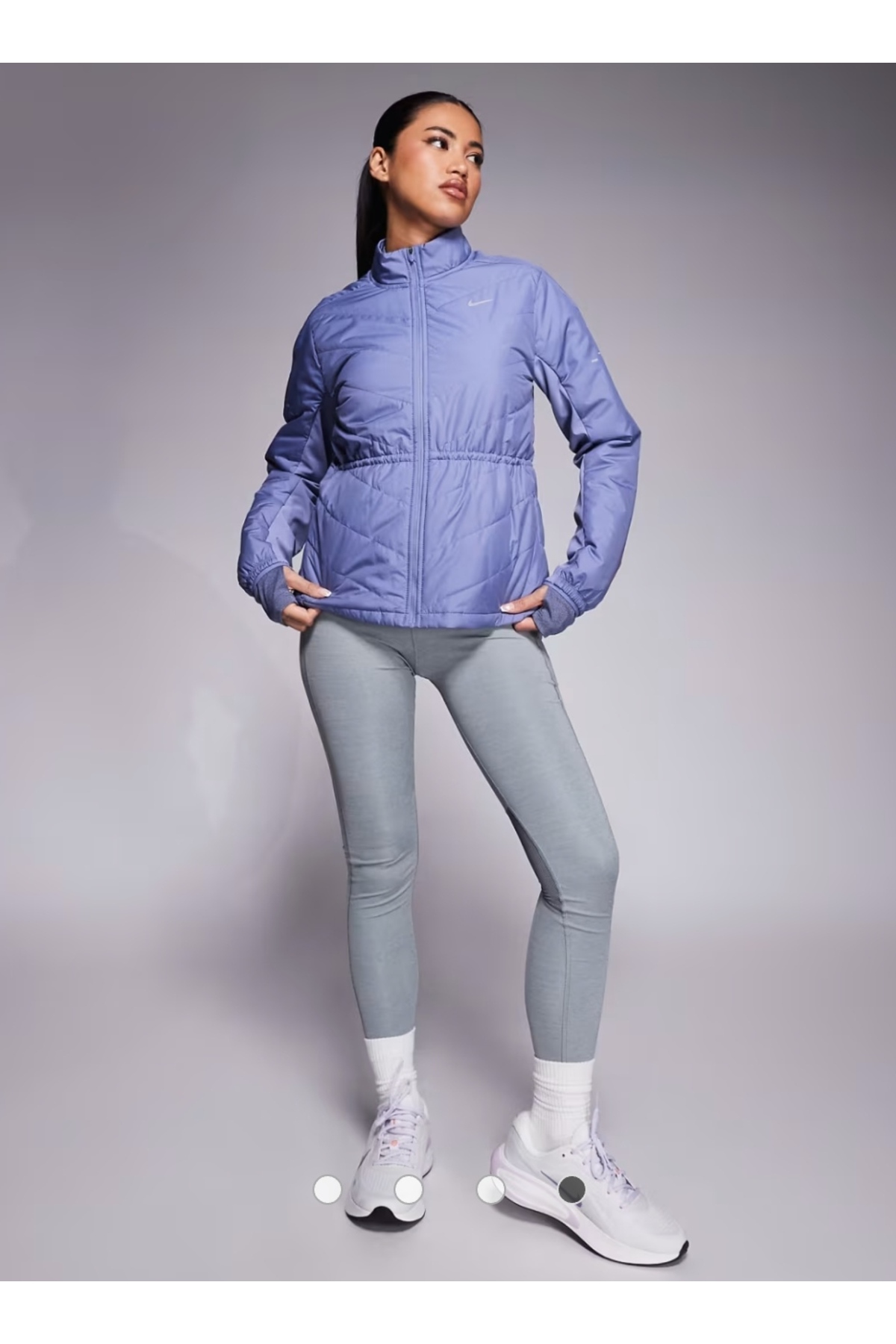 Nike Swift Kadın Therma-FIT Koşu Ceketi yakamoz spor görsel 2
