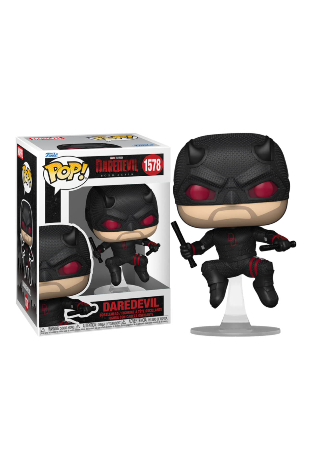 Funko Pop! Marvel Daredevil Black Suit Born Again #1578 - Fiyatı