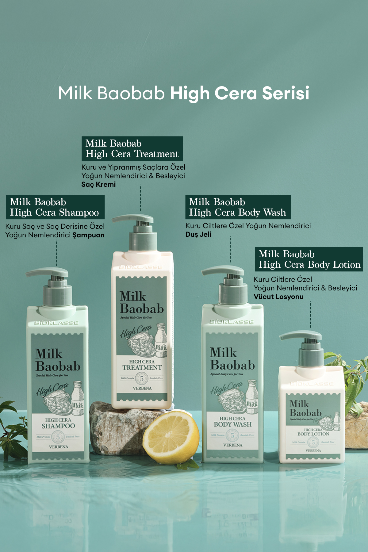 Milk Baobab Yoğun Nemlendirici & Besleyici Saç Kremi High Cera