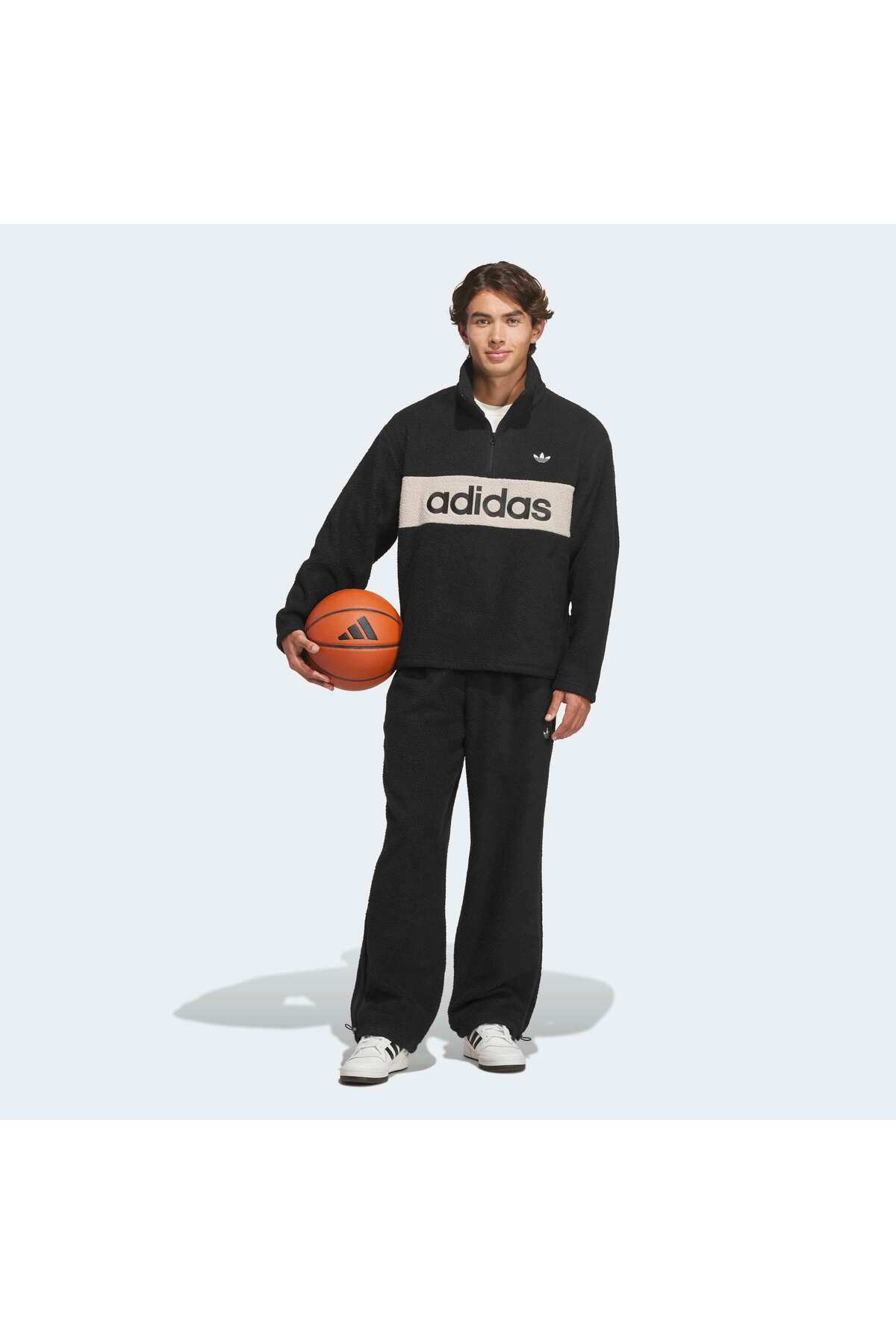 adidas Pf Pullover Unisex Yetişkin Spor Softshell & Polar KG9164 görsel 3