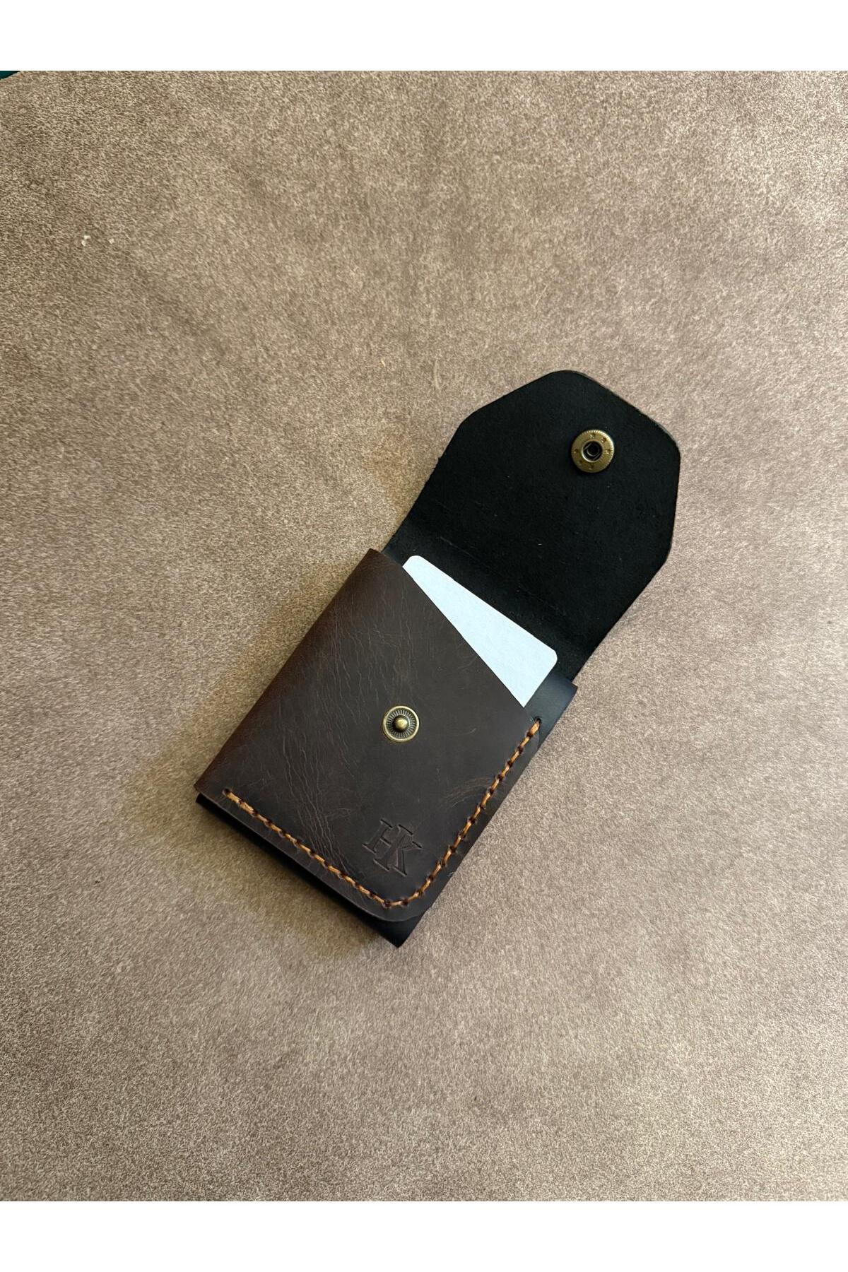 HATKA Leather Craft El Yapımı Hakiki Deri Cüzdan - Pure Fold K2 görsel 4