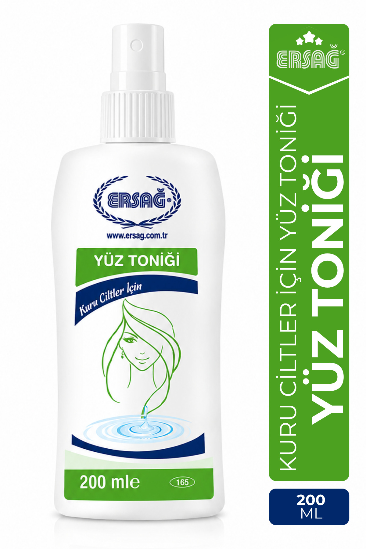 Ersağ Yüz Toniği Kuru Ciltler İçin 200 ML — ERS01650106