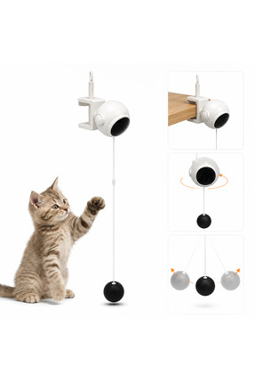 WODDY Mekanizmalı Hareketli Top Kedi Oyuncağı
