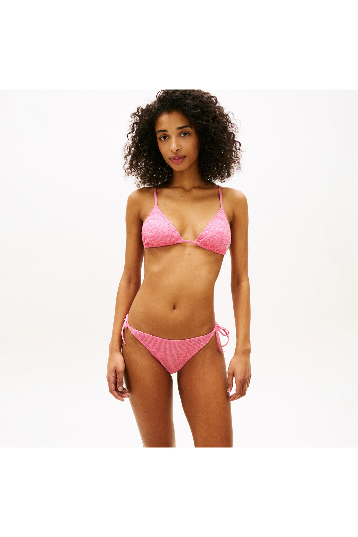 Tommy Hilfiger Texture Kadın Pembe Bikini Altı - Fiyatı, Yorumları
