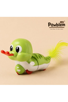 Pawblem Lab Kurmalı Salyangoz Kedi Oyuncağı Tüylü Hareketli İnteraktif Kedi O...