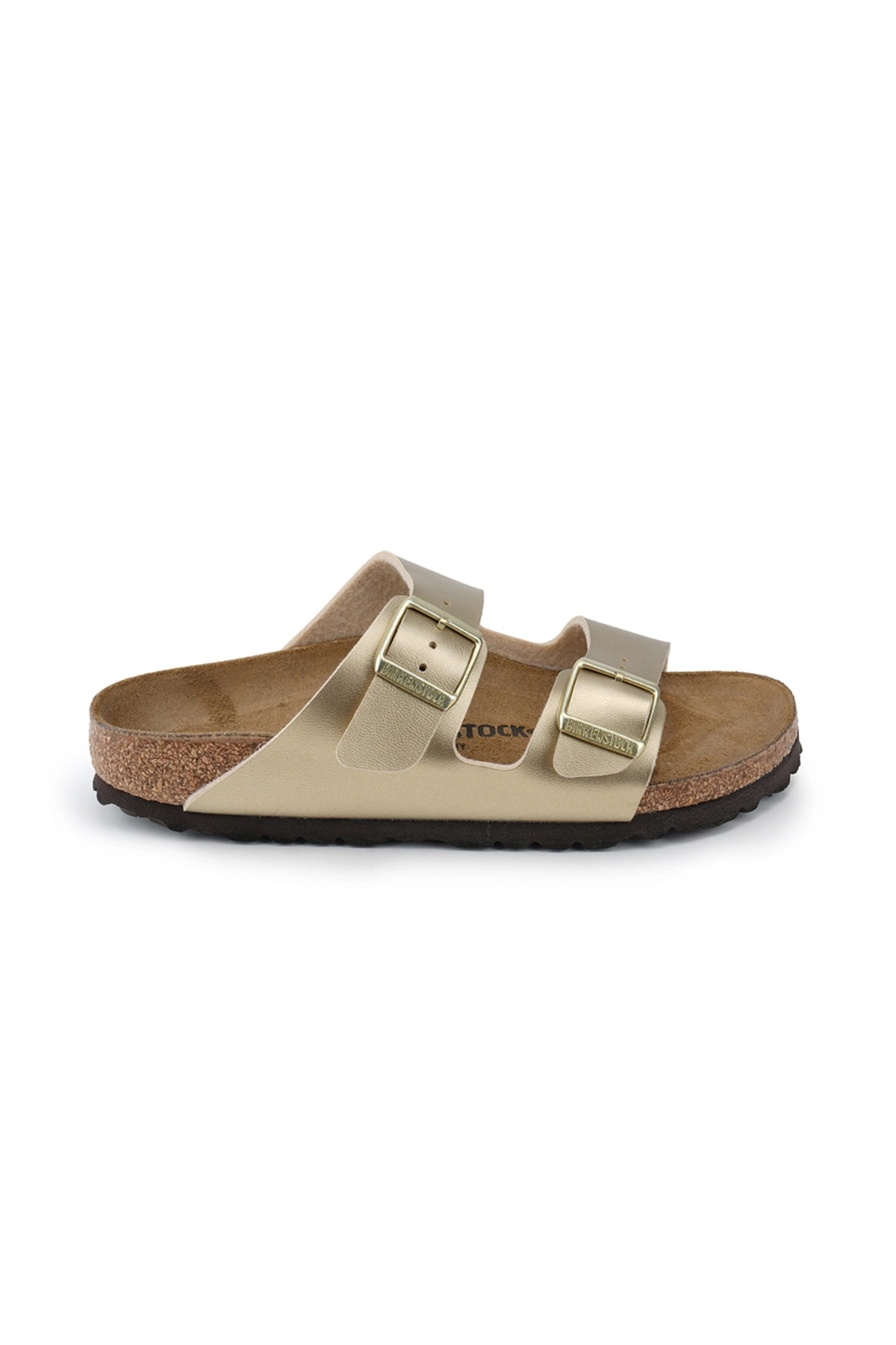 دمپایی‌های طلایی زنانه آریزونا Bf بیرکن استاک دمپایی Birkenstock