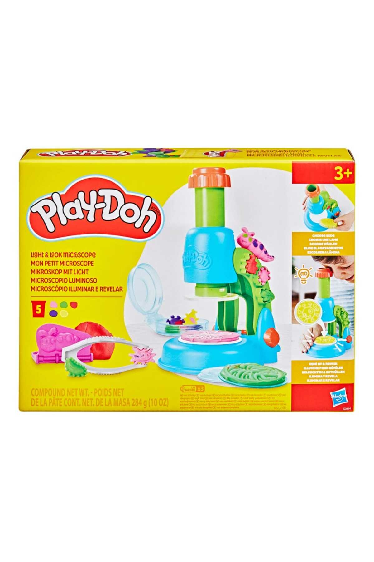 Playdoh Blocks Playdoh Light & Look Microscope Playset