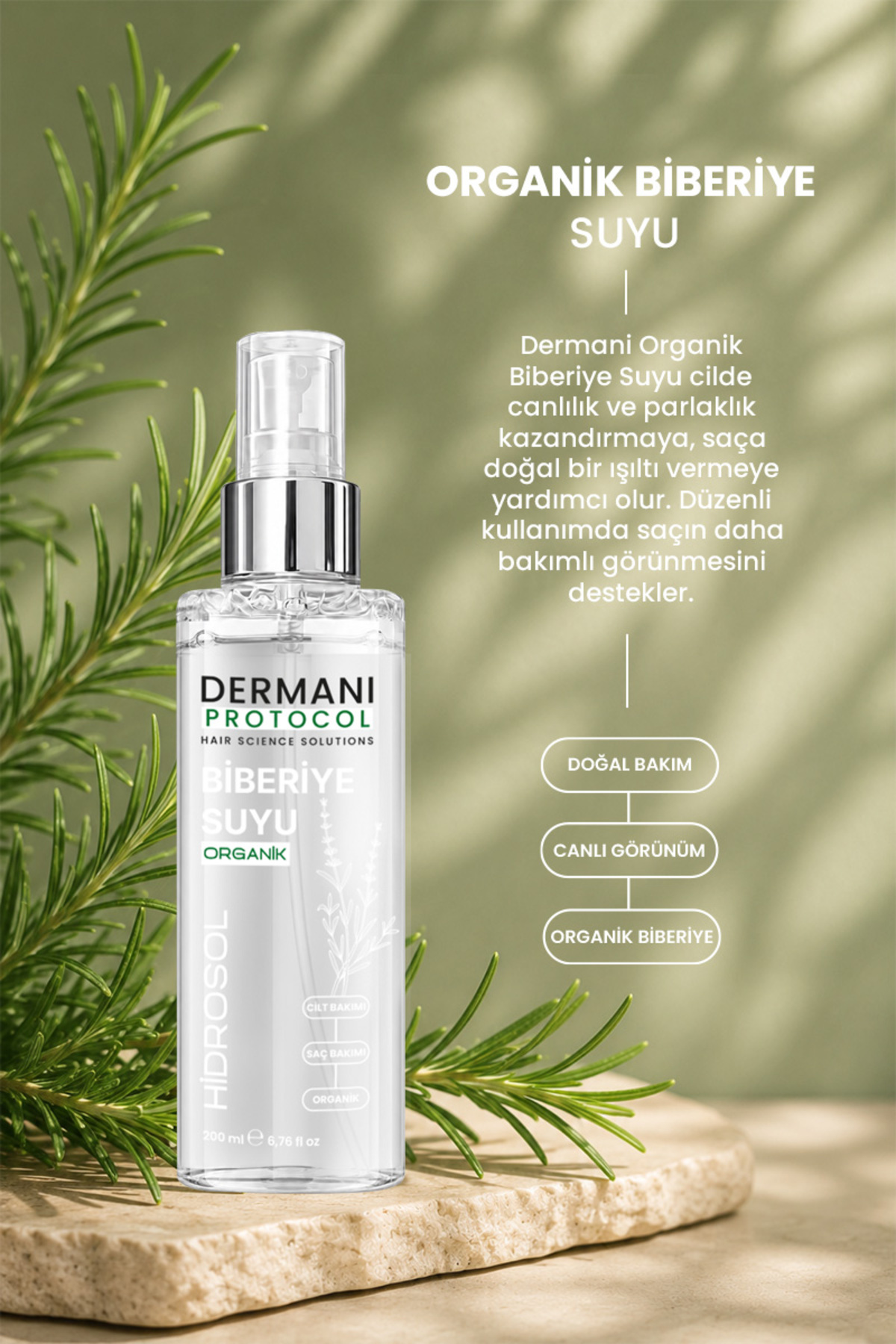 آب رزماری درمانی پروتکل ۲۰۰ میلی‌لیتری — ROSEMARY200 — تصویر 4 از 5