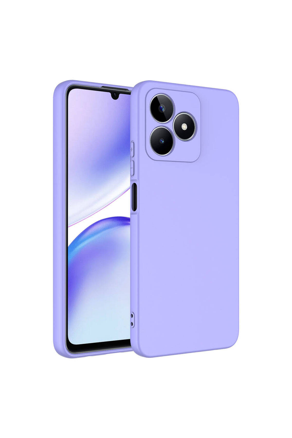 Realme C53 Kılıf NVTH Mara Lansman Kapak - Lila