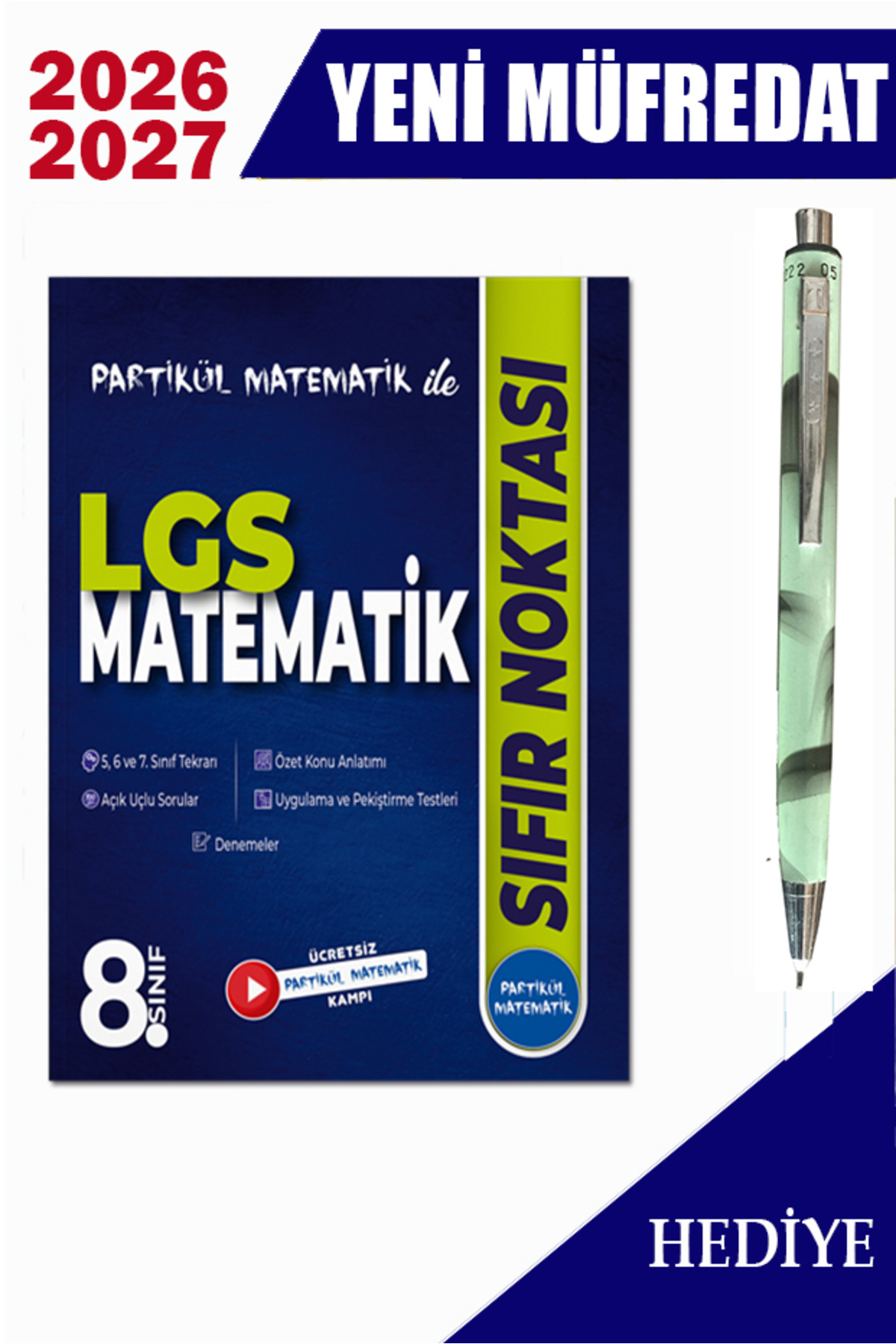 Partikül Matematik ile 8. Sınıf LGS Matematik Sıfır Noktası 2027 +