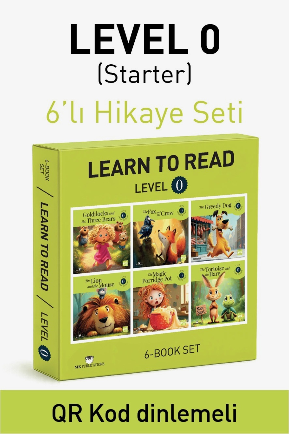 MK Publications Ilkokul 1. Sınıf Ingilizce Hikaye Seti (6 Kitap