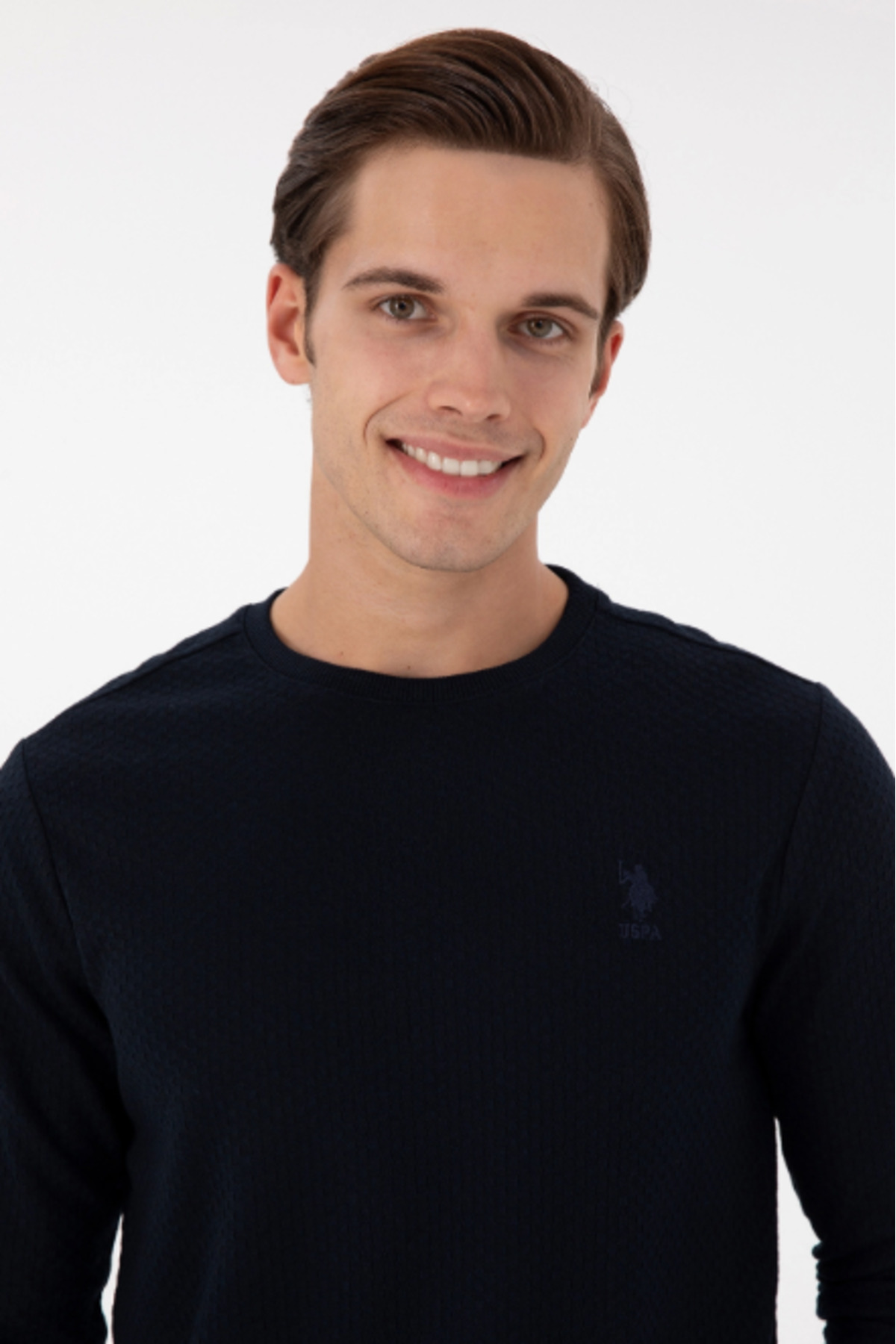 سویشرت مردانه یقه گرد | یو اس پولو U.S. Polo Assn. 1943512 TR - تصویر 2