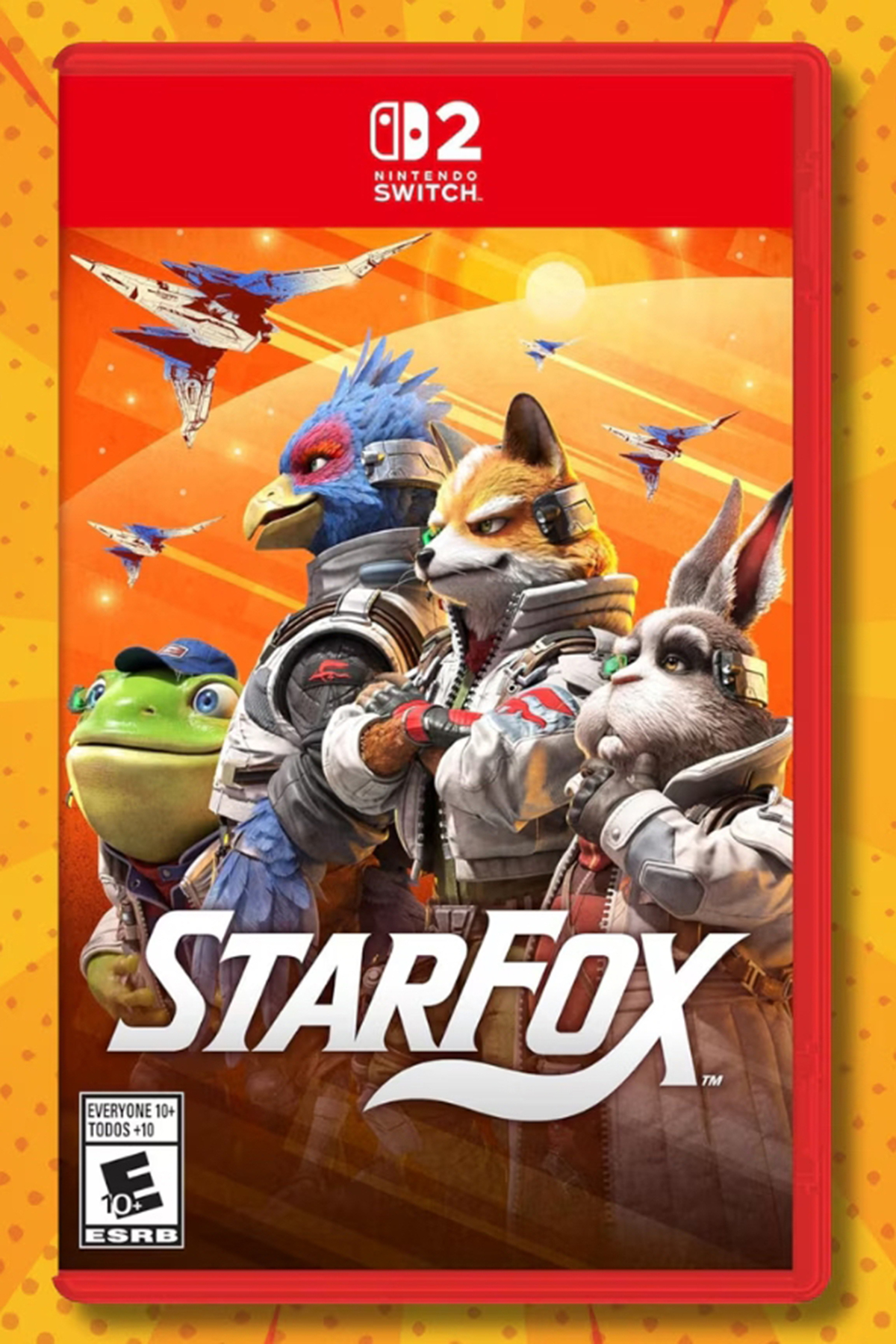 Nintendo Switch 2 Star Fox – Switch 2 - FİZİKİ KARTUŞ GÖNDERİLİR