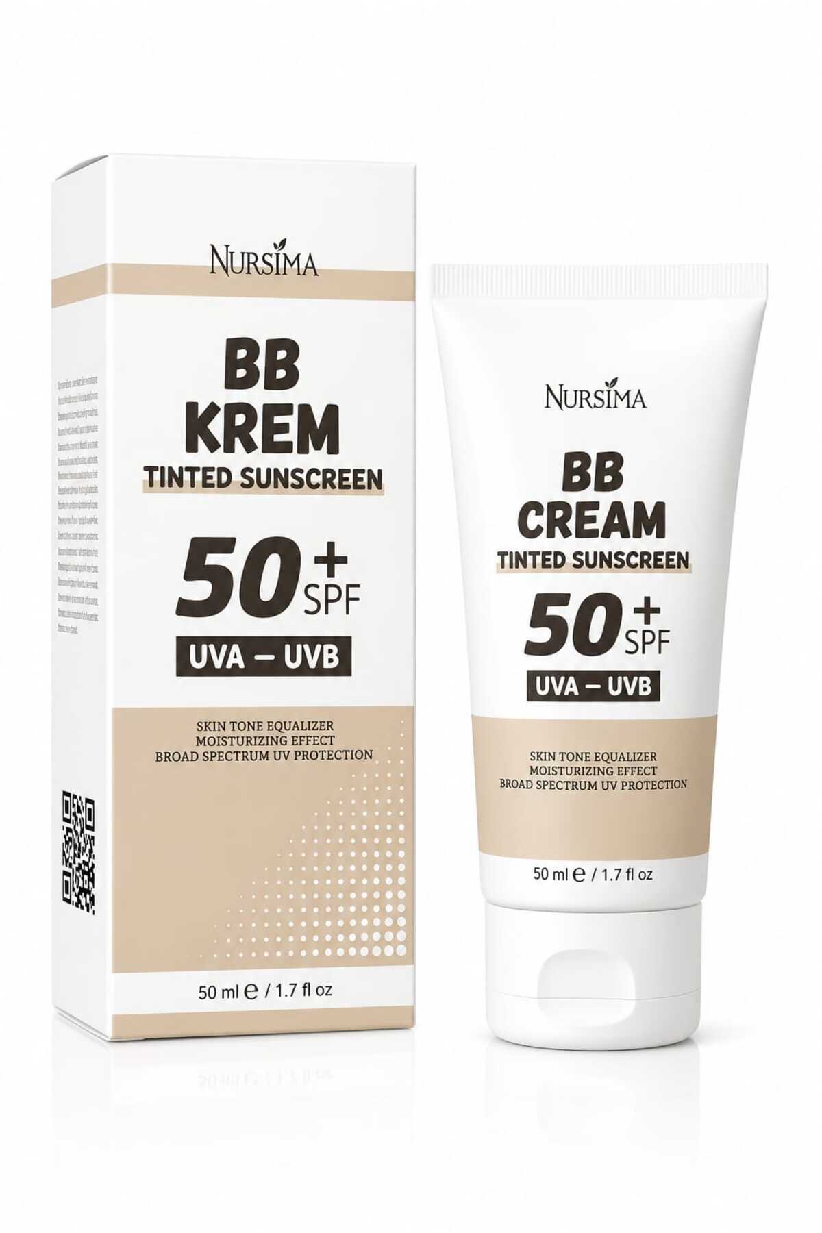 Fondötenli Güneş Kremi SPF 50+ Renkli Ton Eşitleyici UVA UVB Koruyucu — 64743454334 — تصویر 5 از 6