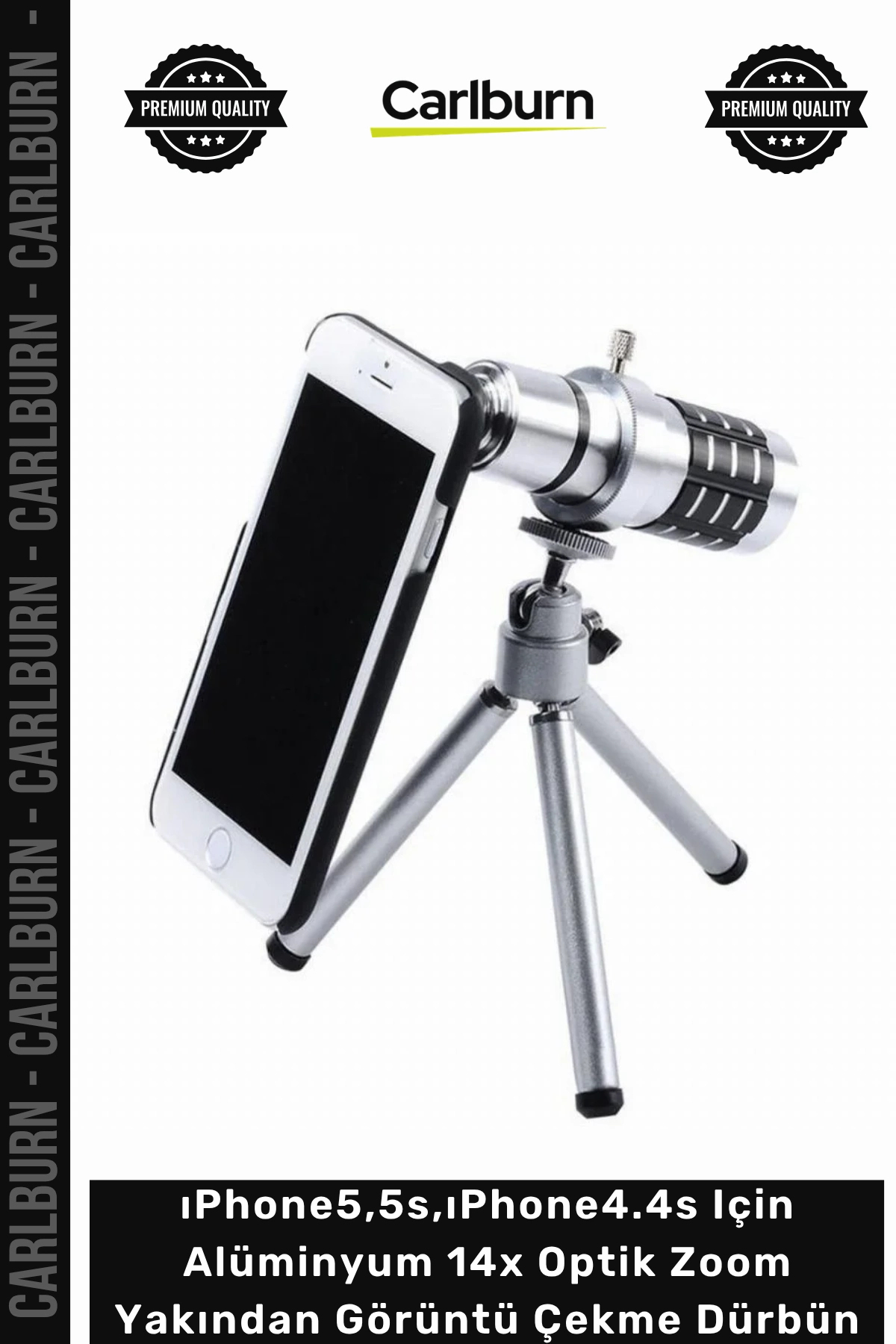 Carlburn Özel Üretim Lens ıPhone5/5s/ıPhone4/4s Alüminyum 14x