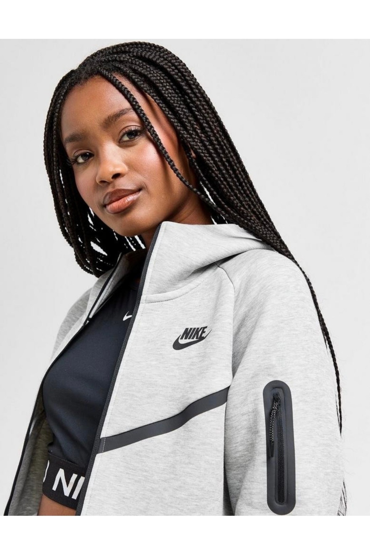 Nike Tech Fleece Windrunner Hoodie 2 Kadın Sweatshirt (COOLMOVE) görsel 4