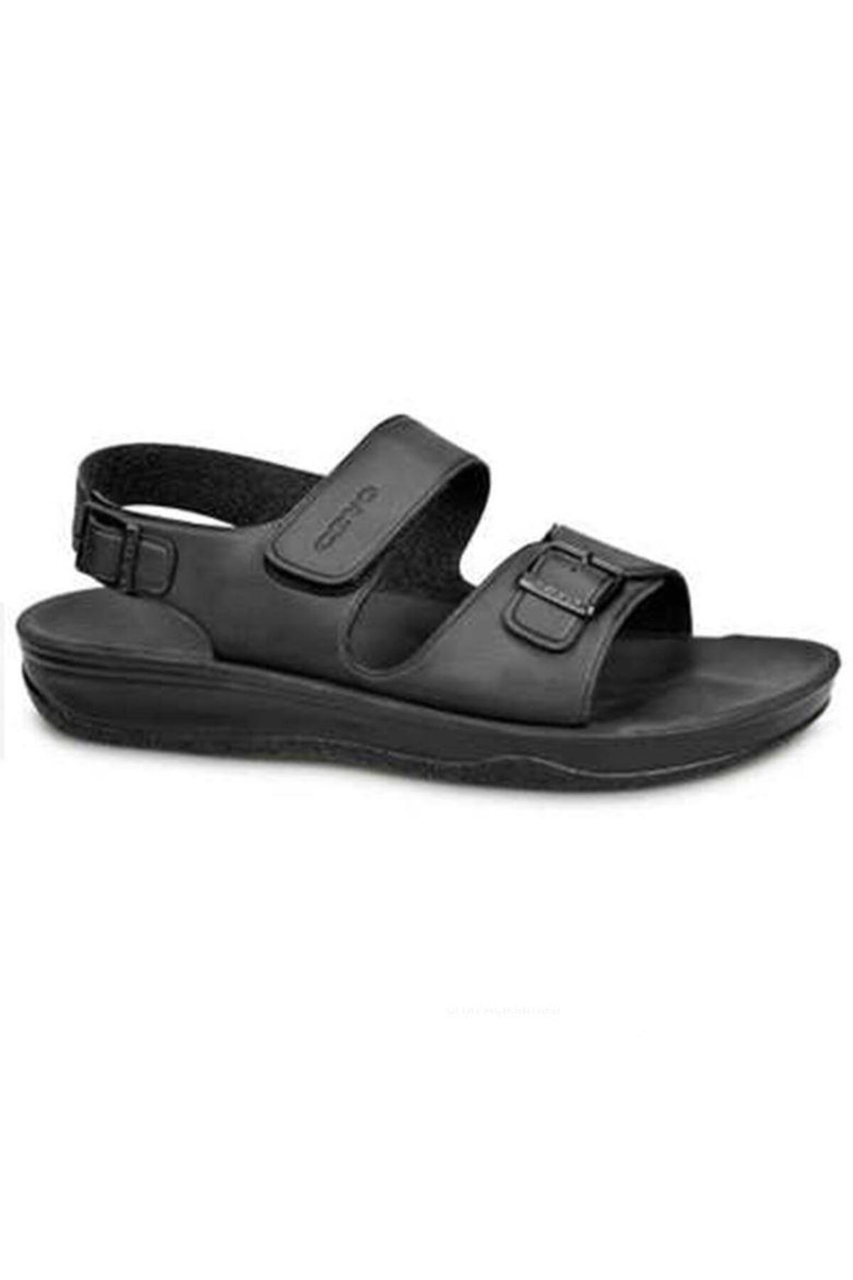 Ceyo Ceyuo 9891 Erkek Anatomik Hac ve Umre Sandalet görsel 2