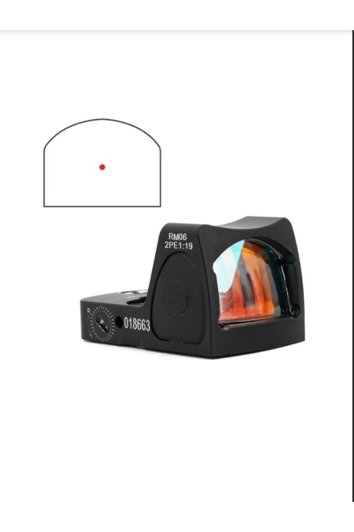 SY rmr reflex Reddot nişangah Glock uyumlu kırmızı nokta nişangah