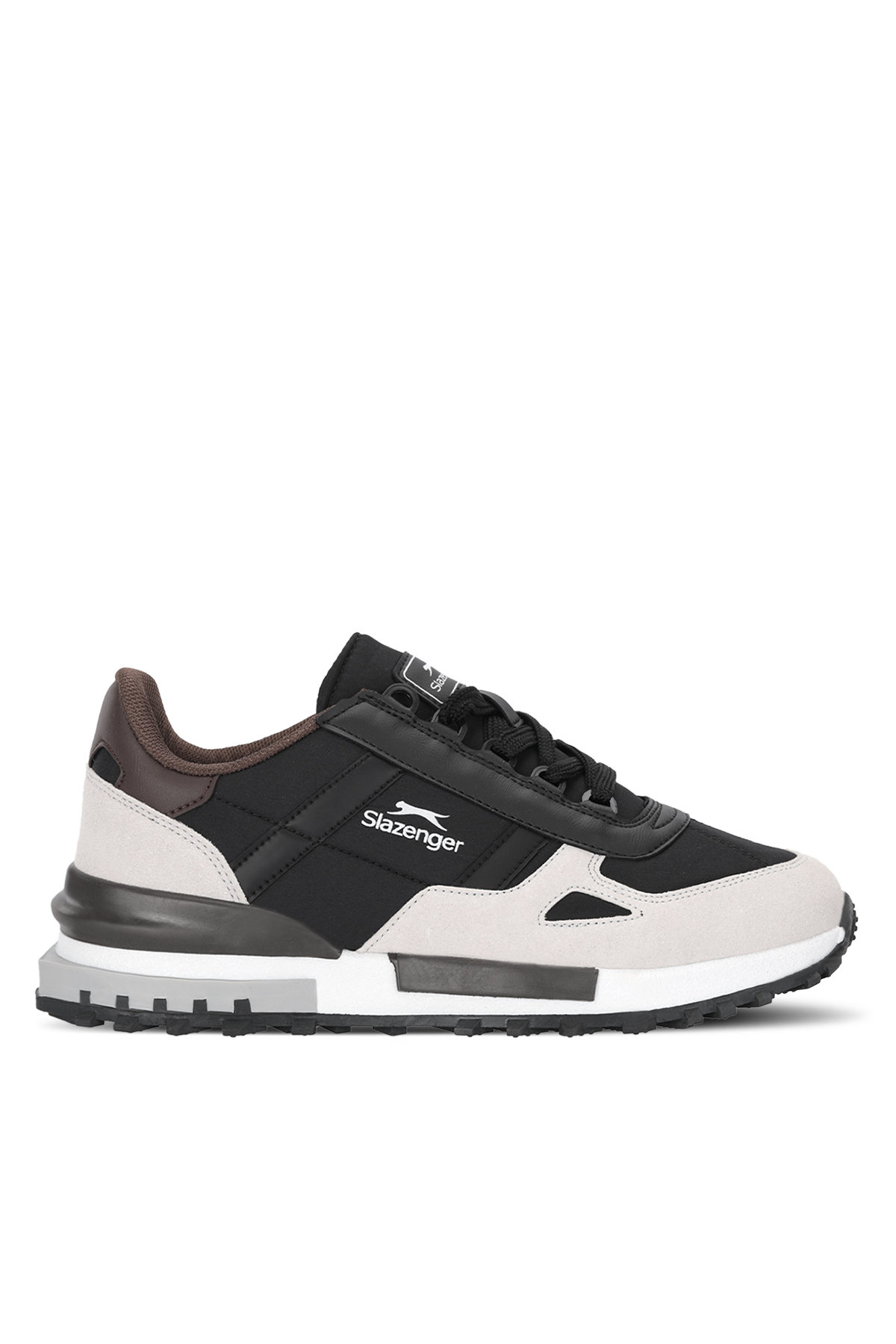 Slazenger SUPERNOVA I Erkek Siyah / Koyu Gri Günlük Spor Ayakkabısı