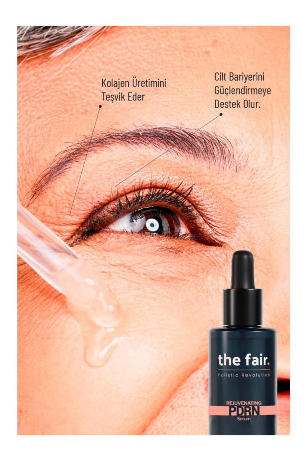 The Fair & Dermal PDRN Somon DNA 3’lü Cilt Bakım Seti | Serum Tonik Ped Krem Yaşlanma Karşıtı Bakım — PDRNSET6 — تصویر 4 از 8