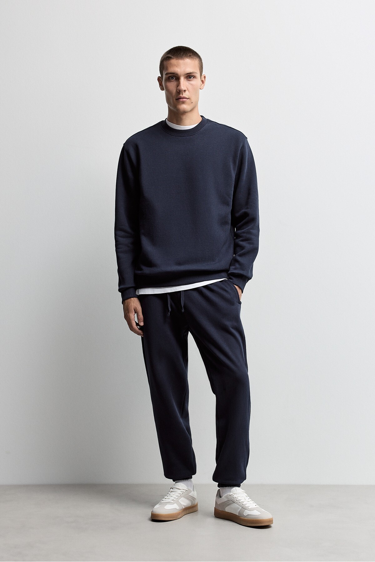 LEFTIES Basic sweatshirt görsel 2