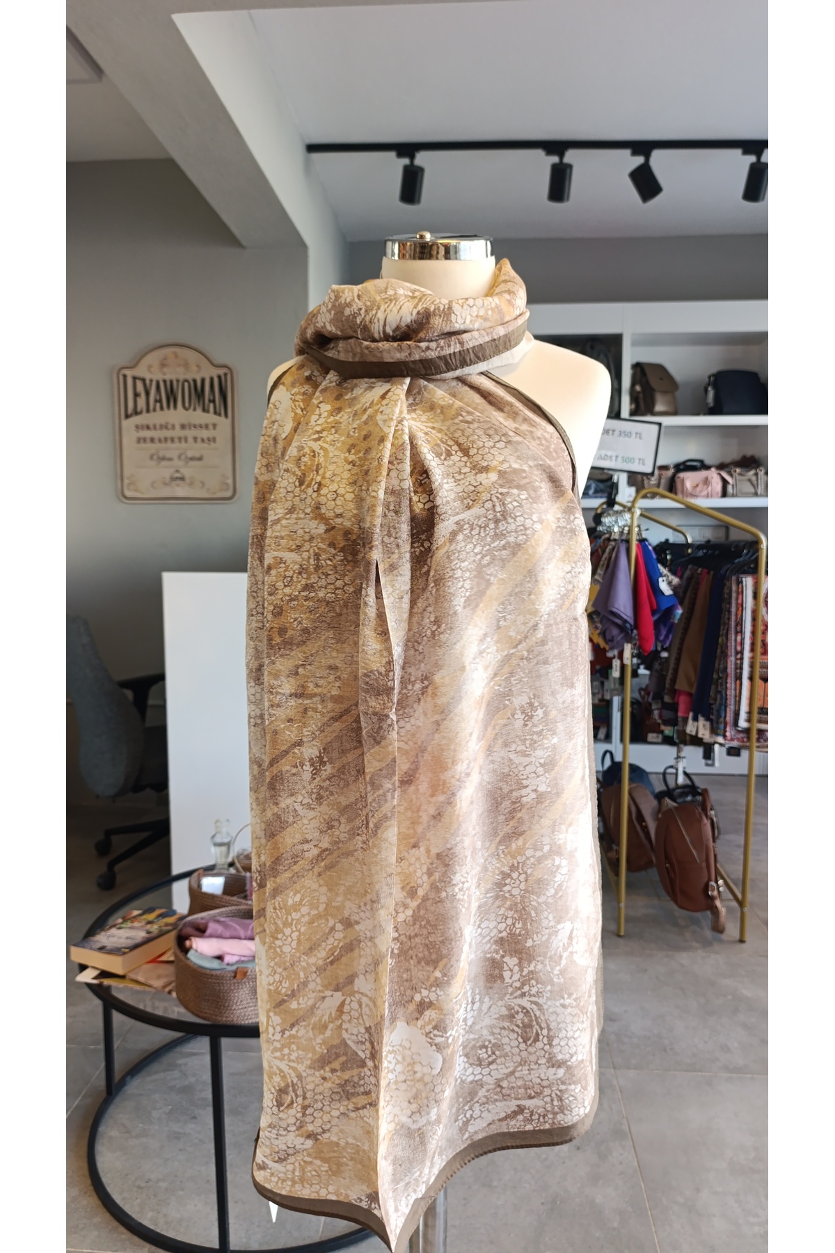 SCARF BİANCA TENSEL ŞAL GÜNLÜK KULLANIM