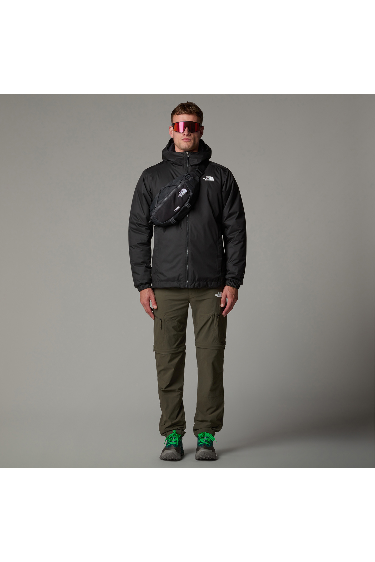 THE NORTH FACE Quest İzolasyonlu Erkek Siyah Mont görsel 4