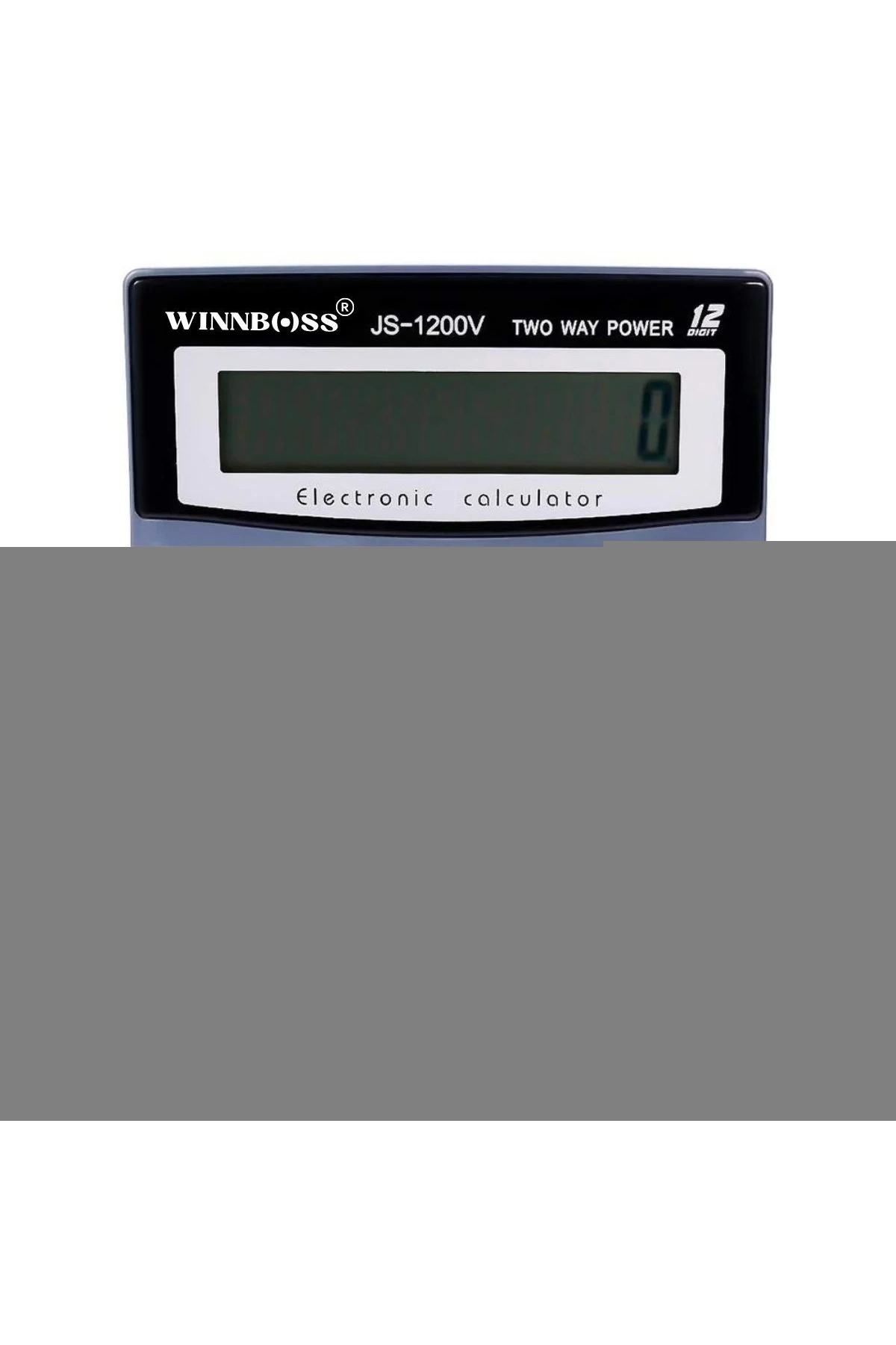 varsoph BiiShe® 12 Haneli Geniş LCD Ekran, Pilli Büyük Düğmeli Hesap Makinesi